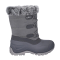 CMP Winter Boots Nietos Low Urban Style (Faux Fur Lining, Waterproof Overshoe) Graphite Grey Women